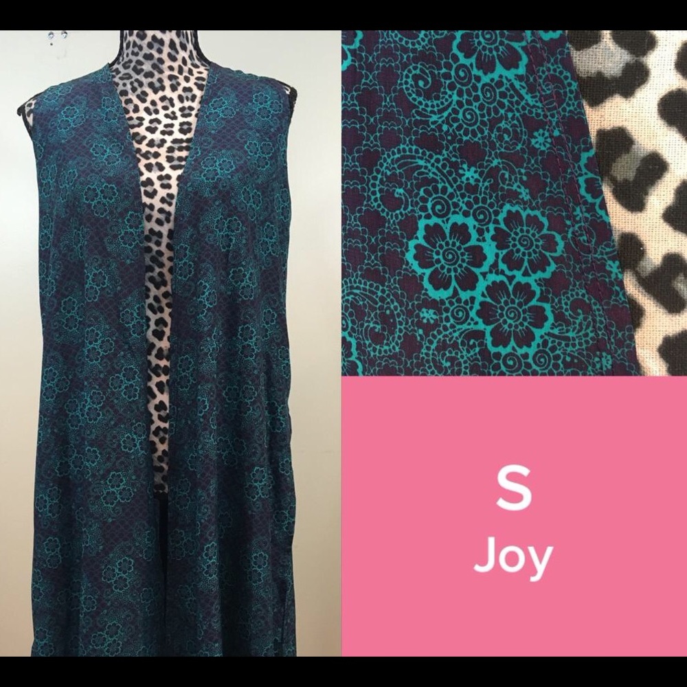 LuLaRoe Longline Joy Vest